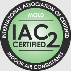 IAC2 mold certification badge